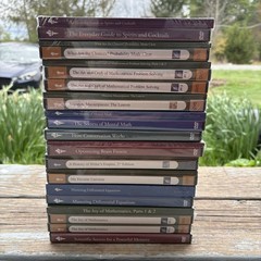 Great Courses The Learning Company Lot of 13 Different Courses DVDs & Guides NEW