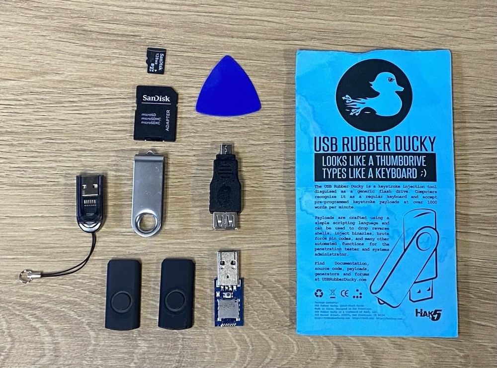 Hak 5 USB Ducky & Supporting Kit