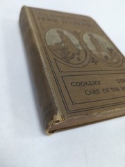 1922 Elementary Home Economics, Cookery, Sewing, Care of the House Hardback Book