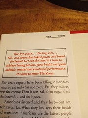 Enter the Zone: A Dietary Roadmap by Bill Lawren, Barry Sears/#1 NY Best Seller