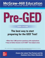 McGraw-Hill Education Pre-Ged, Third Edition (Paperback or Softback)