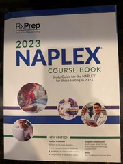 RxPrep Naplex 2023 Course Book for Pharmacist Licensure Exam