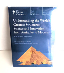Great Courses: Understanding The World’s Greatest Structures DVDs and Book. NEW