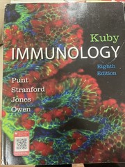 Kuby Immunology Eighth Edition 2019 North American Edition Trade Paperback