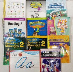 Abeka 2nd Grade Curriculum Lot 10 Books Student Readers Teacher Keys Homeschool