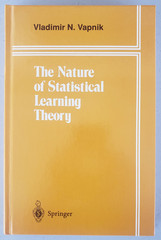 The Nature of Statistical Learning Theory Vladimir Vapnik 1995 1st Ed NEW