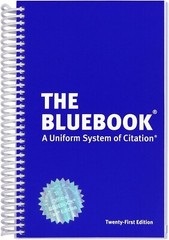 The Bluebook: Uniform System of Citation (21st Edition) Spiral-bound genuine FS