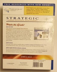 Strategic Human Resource Management Jeffrey A. Mello Second Edition Hard Bound