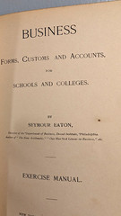 (4) Pre-1900 Educational Books: Stoddard’s; Irish’s; Baldwin’s; Seymour Eaton