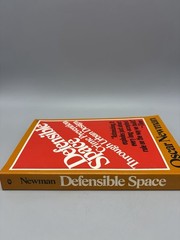 Defensible Space: Crime Prevention Through Urban Design by Oscar Newman 1st Ed