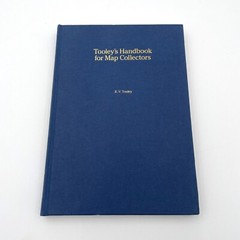 Tooley’s Handbook for Map Collectors by R.V. Tooley – Hardcover 1985