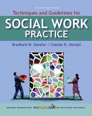 Techniques and Guidelines for Social Work Practice
