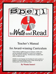 Spell to Write and Read Teacher’s Manual – by Wanda Sanseri – NEW (OTHER)