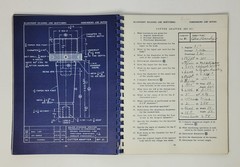 Basic Blueprint Reading & Sketching Book 1956 Edition C. Thomas Olivo Spiral PB