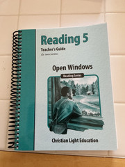 Christian Light Education Reading 5 Teacher’s Guide 2nd Edition Homeschool CLE