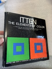 The Elements of Color: A Treatise on the Color System Johannes Itten HCDJ 1977
