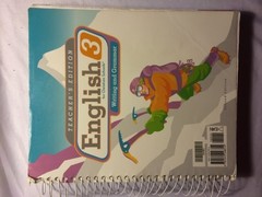 English 3 Teacher’s Edition and Toolkit CD 2nd Edition