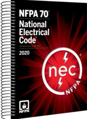 Highlighted and Tabbed NFPA 70 NEC National Electrical Code 2020 Spiralbound