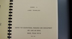 Laser Electro Optics Technology Curriculum Series Course Manuals Set of 10 1980