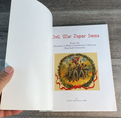 Civil War Paper Items : From Rosanna A. Blake Confederate Collection – Dickinson