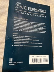 Health Professionals in Management Longest, Beaufort B.