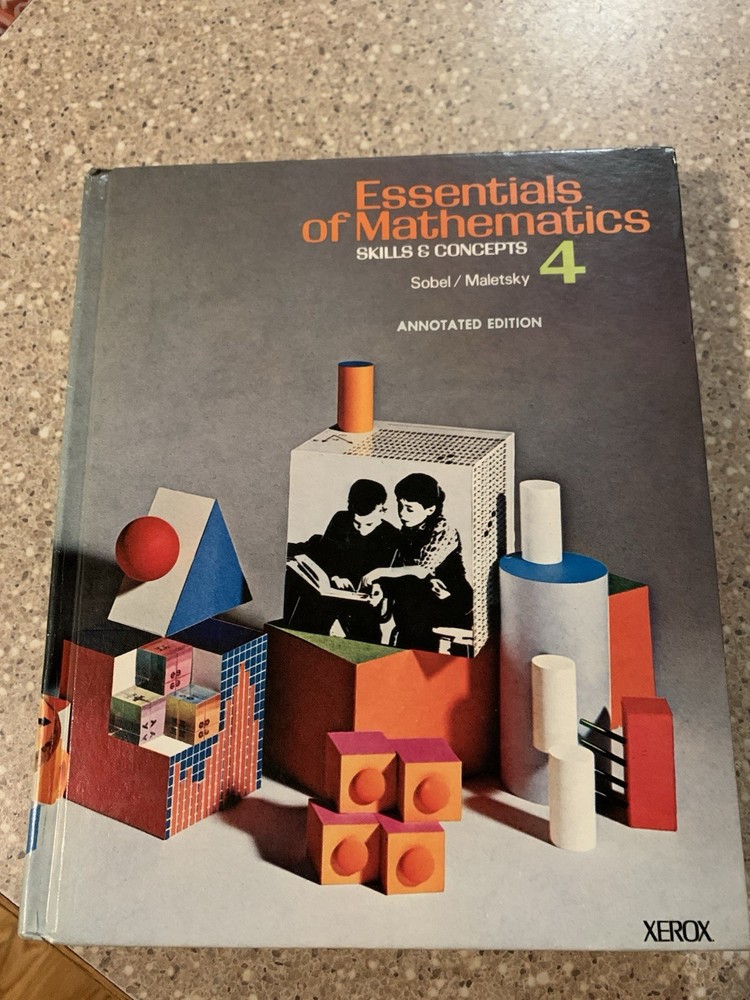 Vintage Teacher’s Edition 1973 – Essentials Of Mathematics Course 4 – Ginn