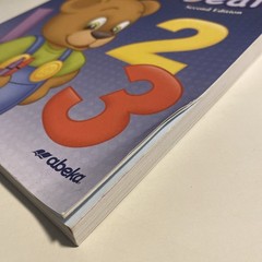 Abeka Numbers & Skills with Button Bear 2nd Ed, Bound (3 year old) No writing
