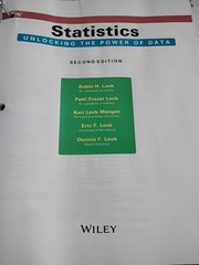 Statistics: Unlocking the Power of Data, – Loose Leaf, Like New 2017