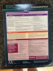 CFP Exam QuickSheets