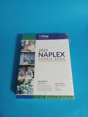 New RXPrep 2022 NAPLEX Coursebook Study Guide, ISBN 9780578906720 -New Read Desc