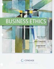 Business Ethics + Mindtap – Product Bundle, by Ferrell O. C.; – Good z
