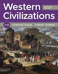 Western Civilizations – Hardcover, by Cole Joshua; Symes Carol – Very Good
