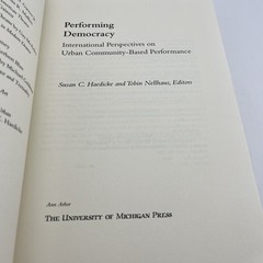 Performing Democracy: International Perspectives on Urban Community-Based Pe…