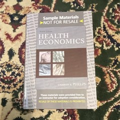Addison-Wesley Health Economics 4th Edition Paperback Charles E. Phelps Textbook