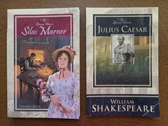A Beka Book 10th Grade Silas Marner& Julius Caesar Reading Book Literary Classic