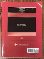 Property : Aspen Casebook Series Ninth Edition (Looseleaf, 2018)