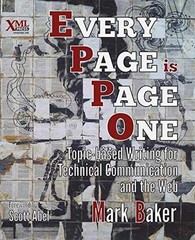 Every Page Is Page One: Topic-Based – Paperback, by Baker Mark – Very Good