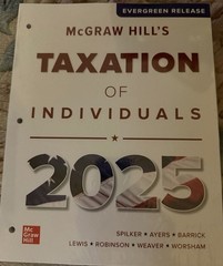 McGraw-Hill’s Taxation of Individuals 2025 Edition