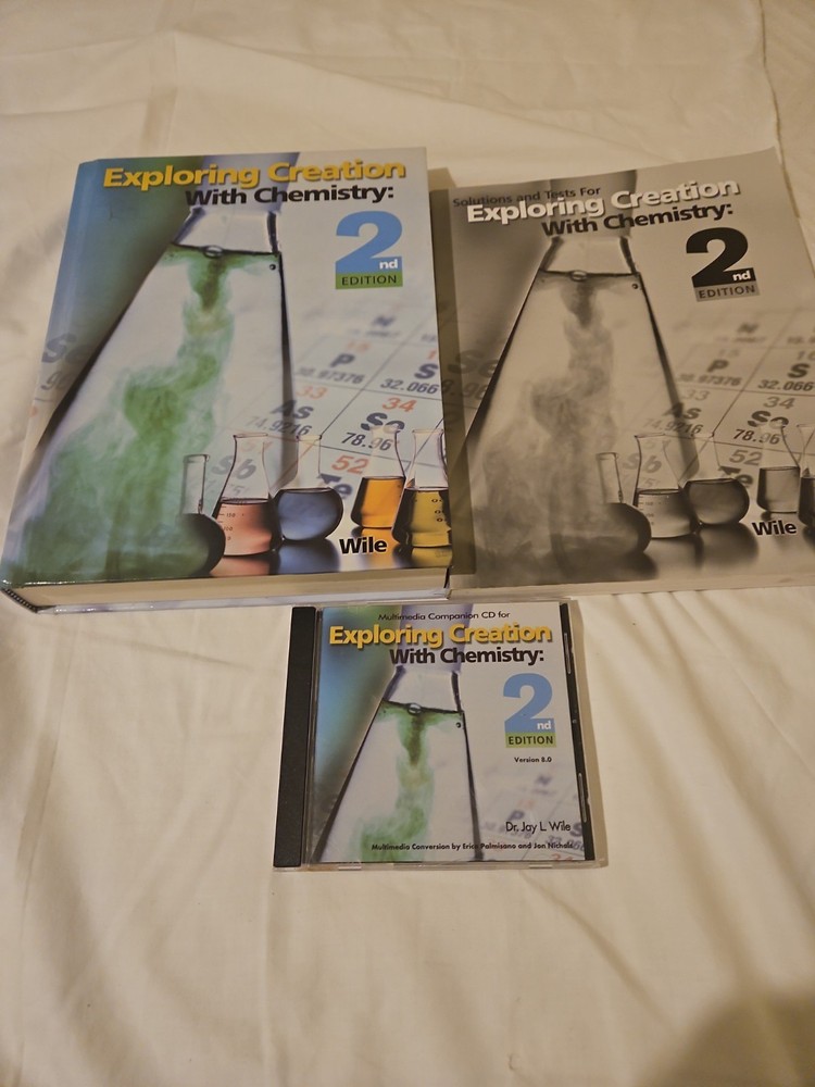 Apologia Exploring Creation With Chemistry 2nd Edition 3 Pc Set (K)