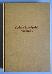 CODEX CHIMALPAHIN – VOLUME 2 -1997- HARDBACK BOOK