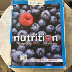 Nutrition : Concepts and Controversies 15e (2019, Trade Paperback)