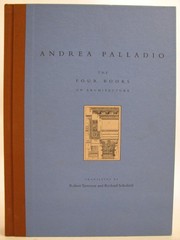 The Four Books on Architecture – hardcover Tavernor, Robert|Palladio, Andrea…