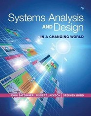 Systems Analysis and Design – Hardcover, by Satzinger John; Jackson – Very Good