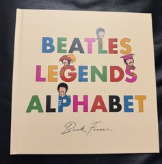 NEW Beatles Legends Alphabet Hardcover Art Book Beck Feiner Illustrations ABC