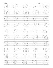Handwriting Practice Book for Kids Ages 6-10 : Printing Workbook for Grades 1, 2
