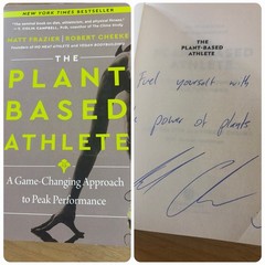 Signed by Robert Cheeke The Plant Based Athlete Matt Frazier & Cheeke VG+