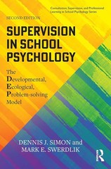 Supervision in School Psychology (Consultation, Supervision, and