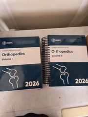 AAPC 2026 Coders’ Specialty Guide Orthopedics Volumes I & II Set