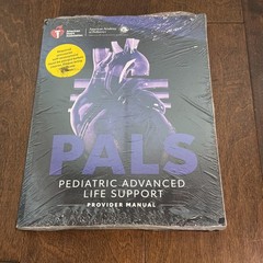 NEW!! 2025 PALS Pediatric Advanced Life Support Provider Manual- American Heart