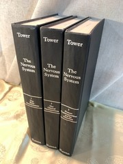 3 Volume Set THE NERVOUS SYSTEM 1975 Donald Tower Neuroscience & Human Disorder